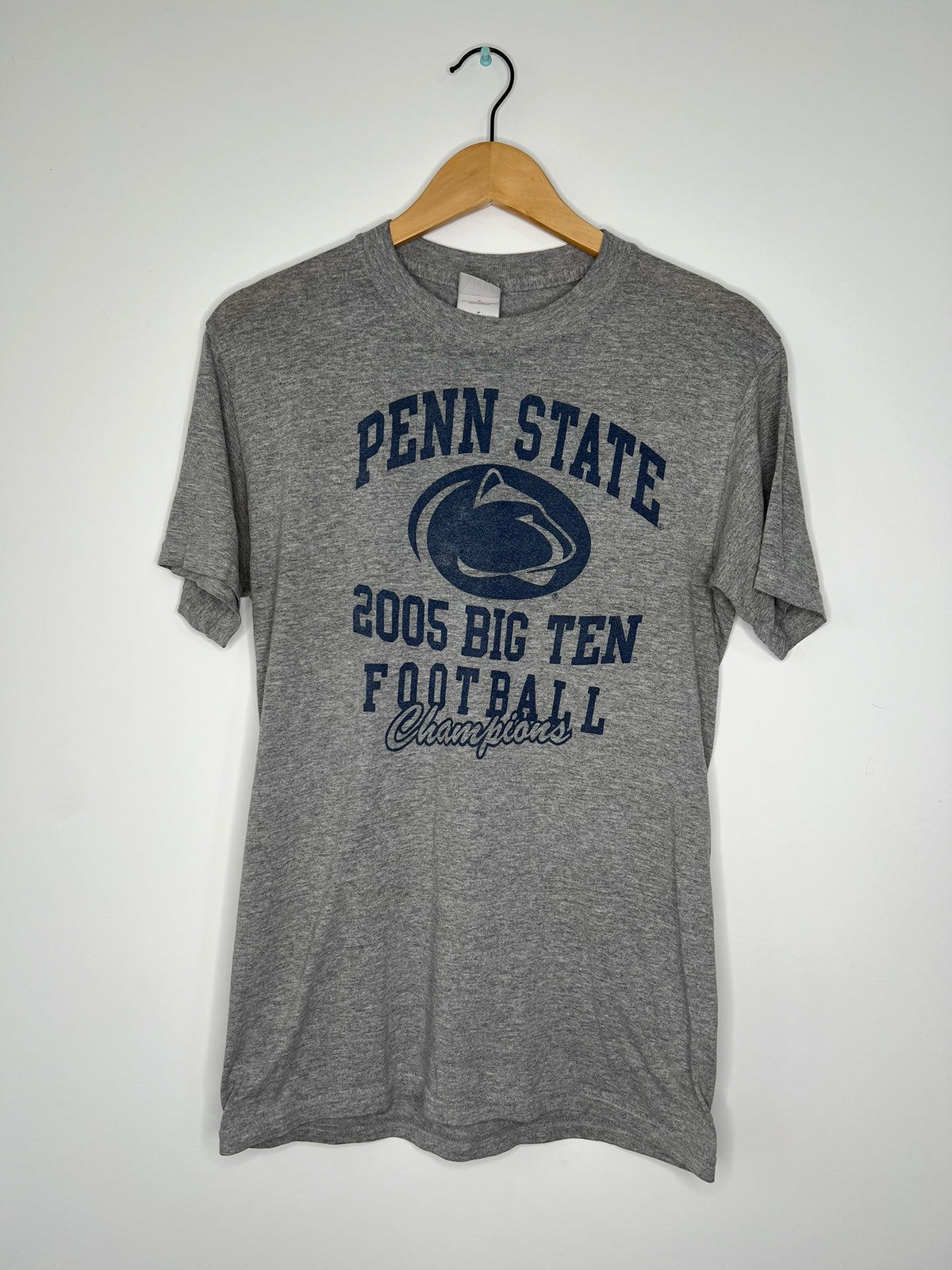 Vintage Penn State Big Ten graphic T-shirt by Elektra Vintage, featuring university logo and team logo on soft cotton fabric.