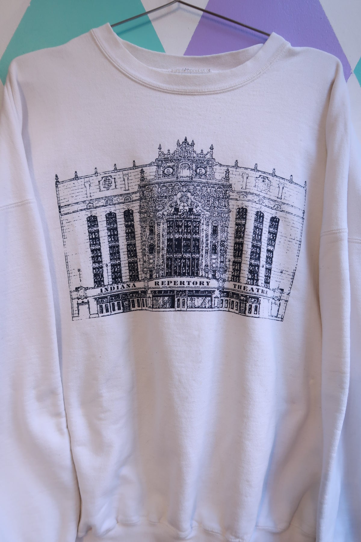 Vintage 90s Indiana Repertory Theatre Graphic Sweatshirt