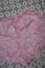 Load image into Gallery viewer, Vintage Pink Rose Sleep Shorts
