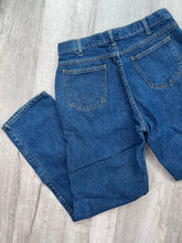 Load image into Gallery viewer, INC Jeans Dark Wash Straight Fit Denim Jeans
