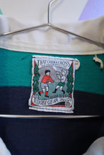 Load image into Gallery viewer, Vintage 90s Thatcher &amp; Cross Striped Rugby Shirt - Elektra Vintage
