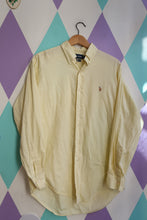 Load image into Gallery viewer, Vintage Ralph Lauren Yarmouth Button-Down – Pale Yellow
