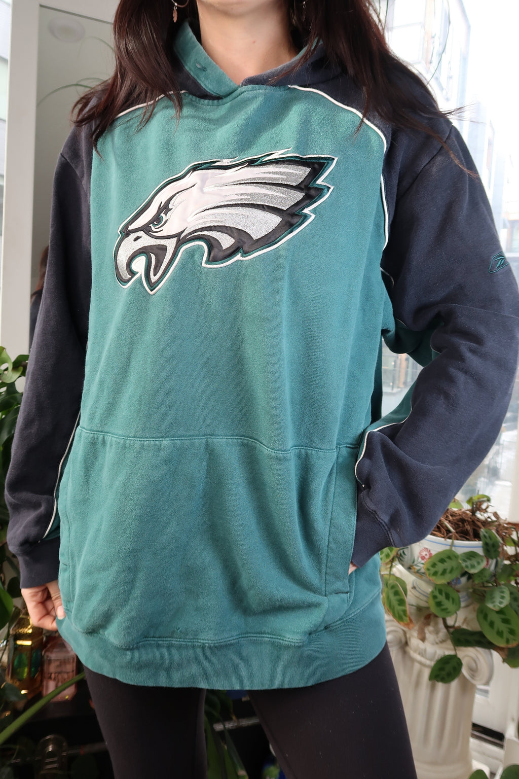 Vintage 2000s Eagles Two Tone Hoodie