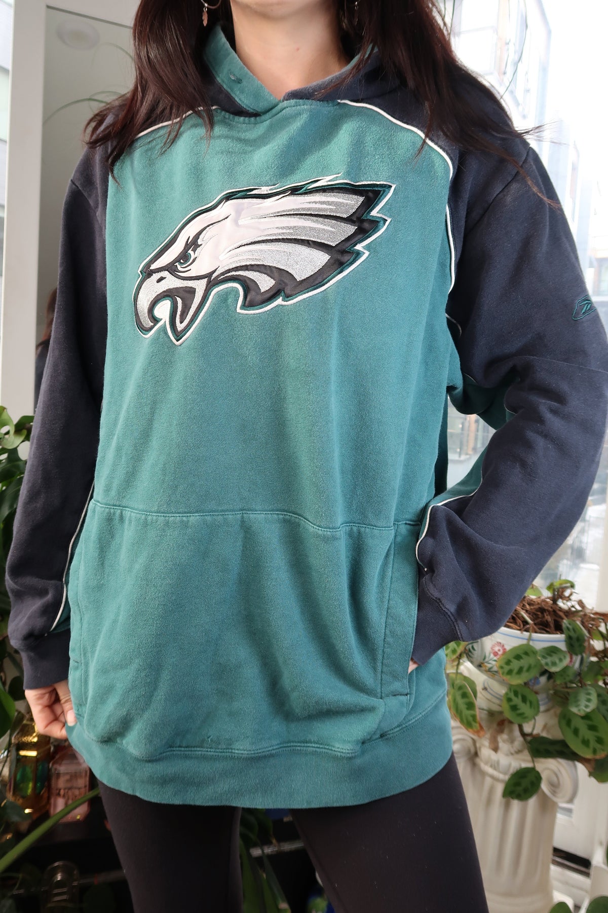 Vintage 2000s Eagles Two Tone Hoodie