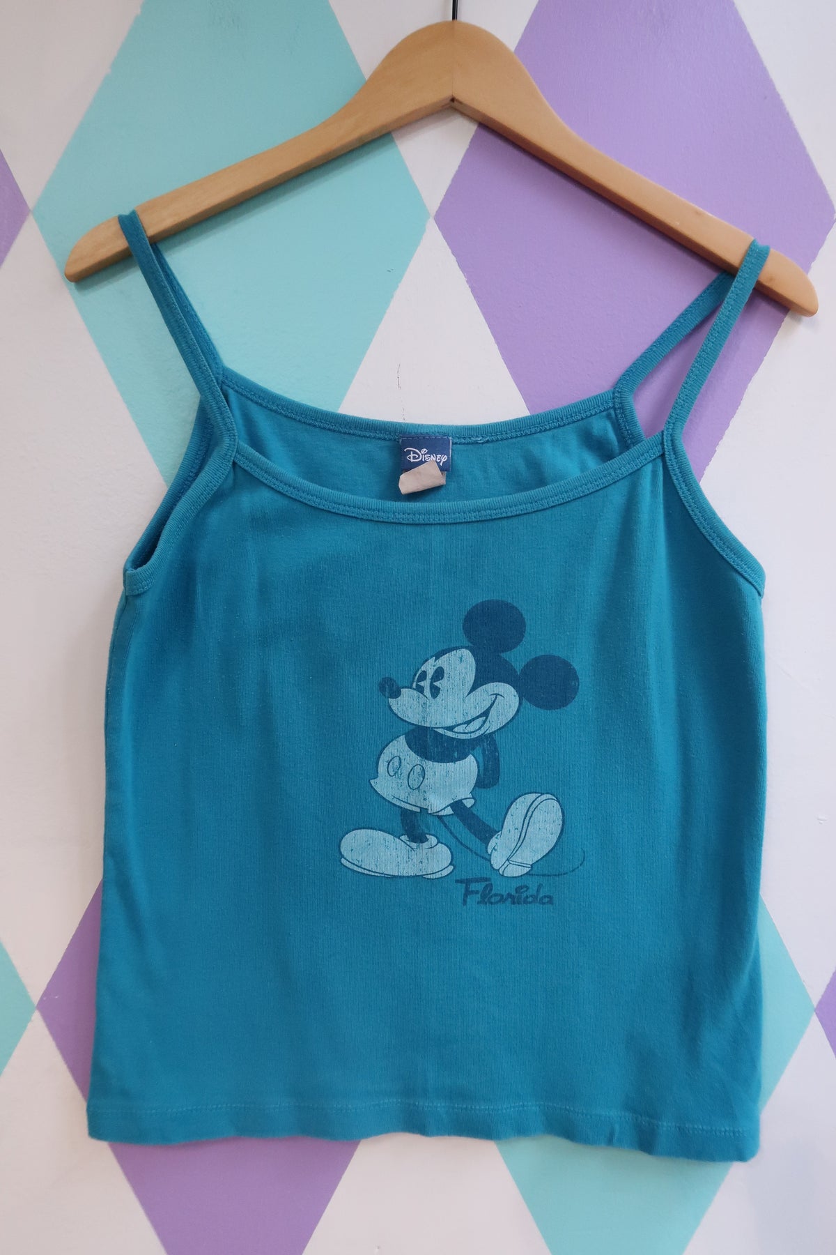 Vintage 2000s Disney Mickey Mouse Spaghetti Strap Tank Top