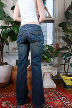 Load image into Gallery viewer, Vintage 2000s L.E.I. Low Rise Dark Wash Flare Jeans
