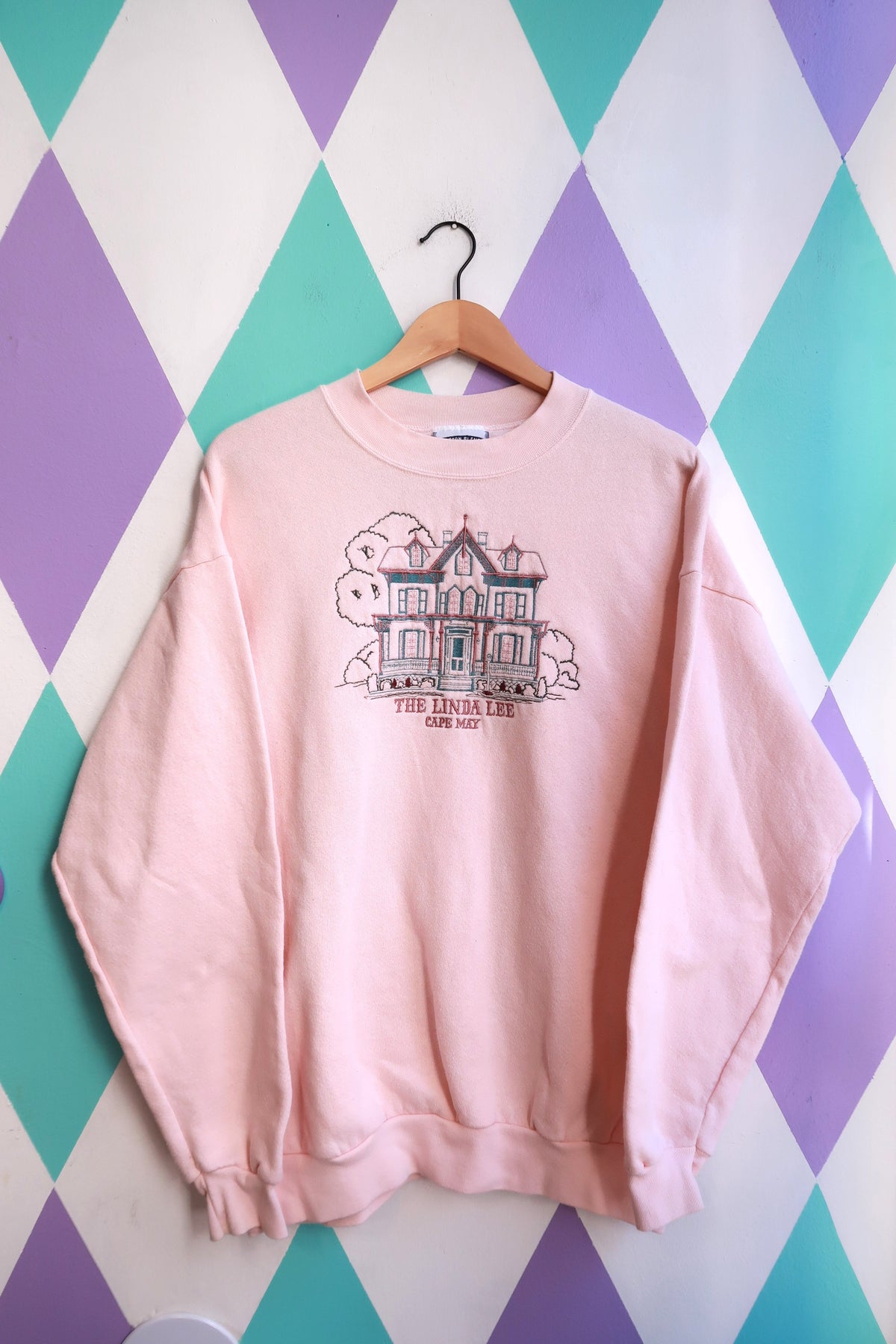 Vintage 90s The Linda Lee Cape May embroidered crewneck sweatshirt - Elektra Vintage