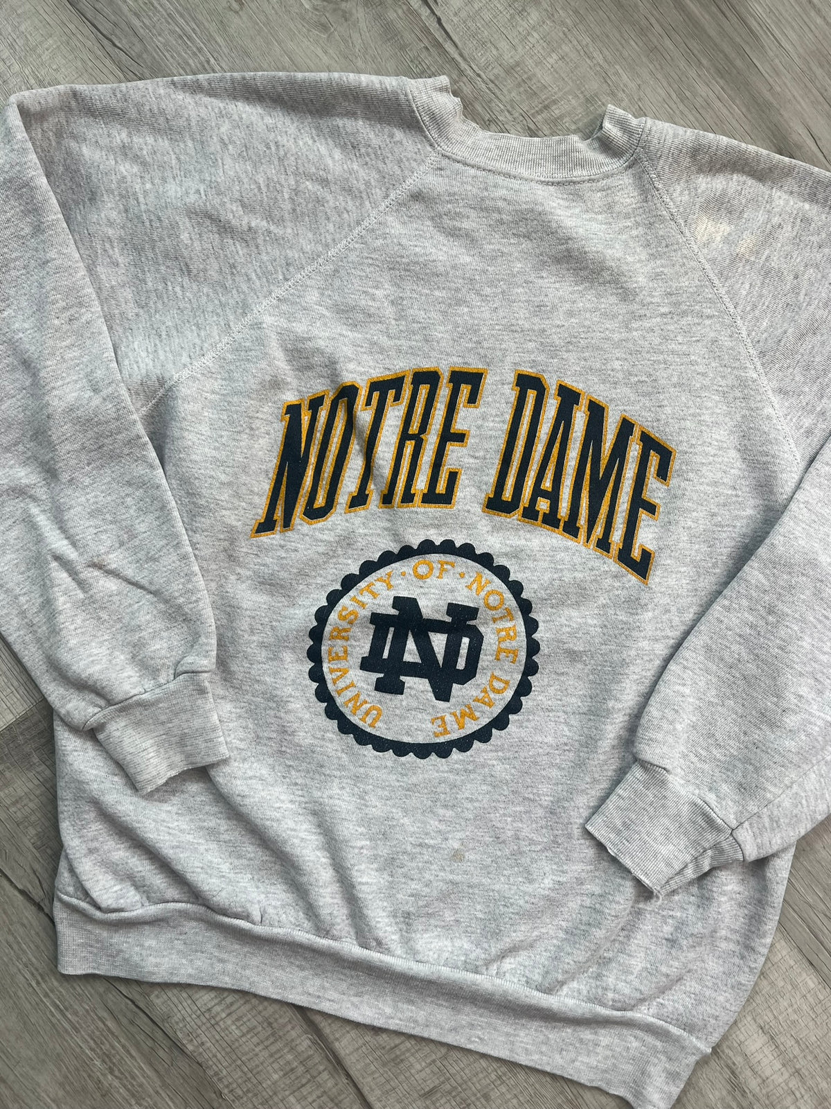 Vintage University of Notre Dame Crewneck Sweatshirt