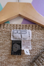Load image into Gallery viewer, Vintage 1980s 100% Wool Celtic Knot Sweater
