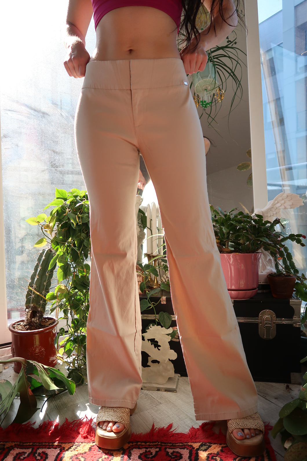 Vintage 2000s Guess Mid Rise Khaki Pants