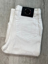 Load image into Gallery viewer, Vintage Versace Sport Slim Bootcut White Jeans - Made in Italy
