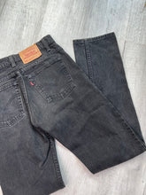 Load image into Gallery viewer, Vintage Black Levi’s 505
