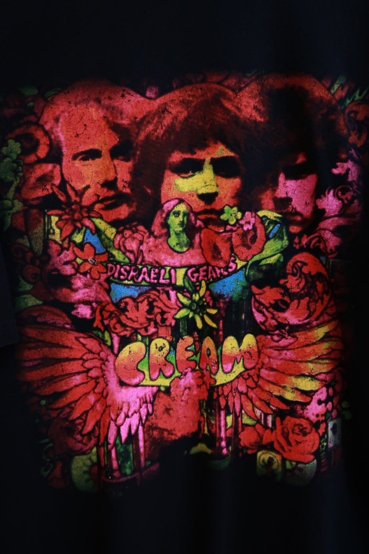 Vintage 2000s Cream Disraeli Gears Graphic Band T-Shirt