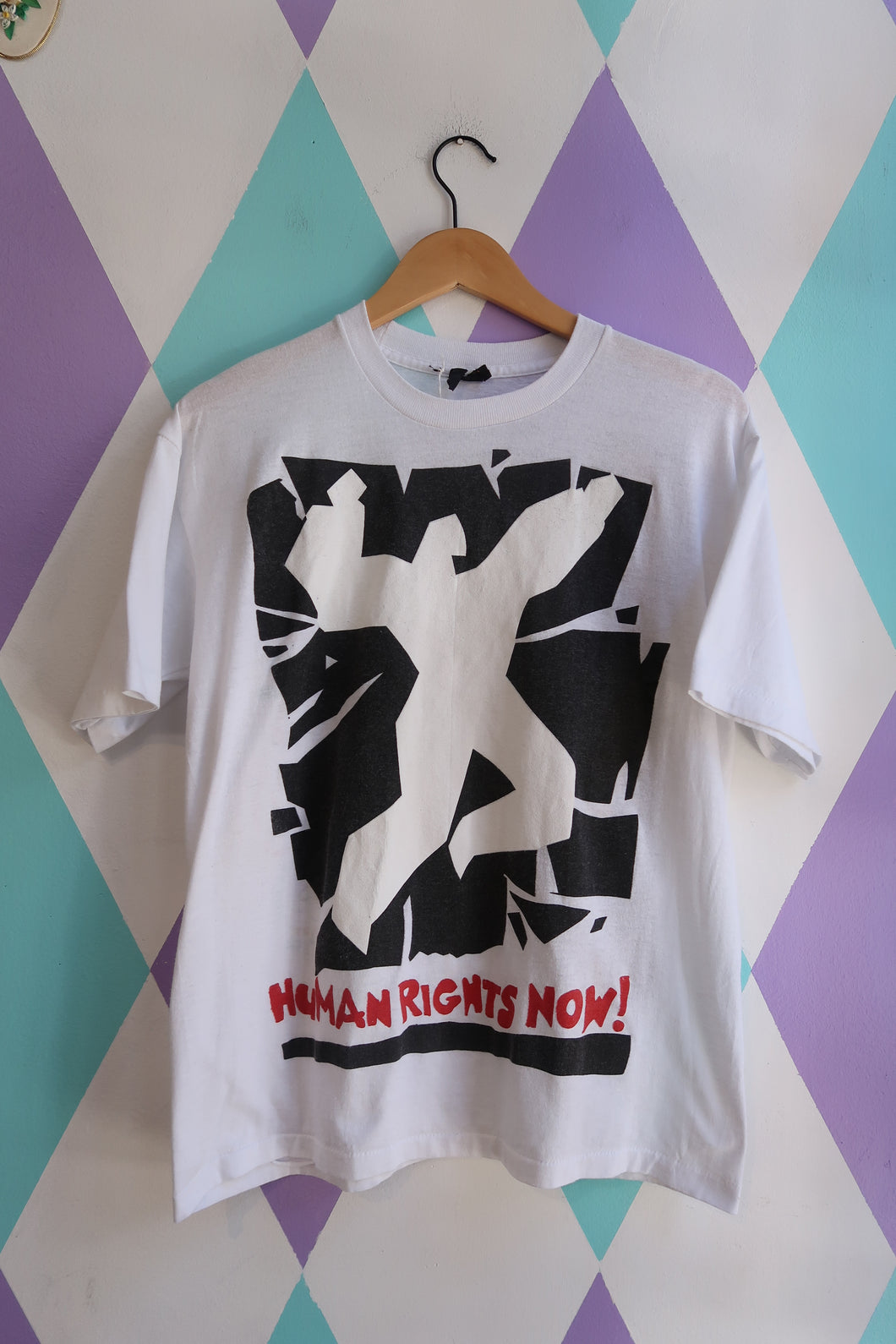 Vintage 1988 Amnesty International “Human Rights Now!” Tour Tee