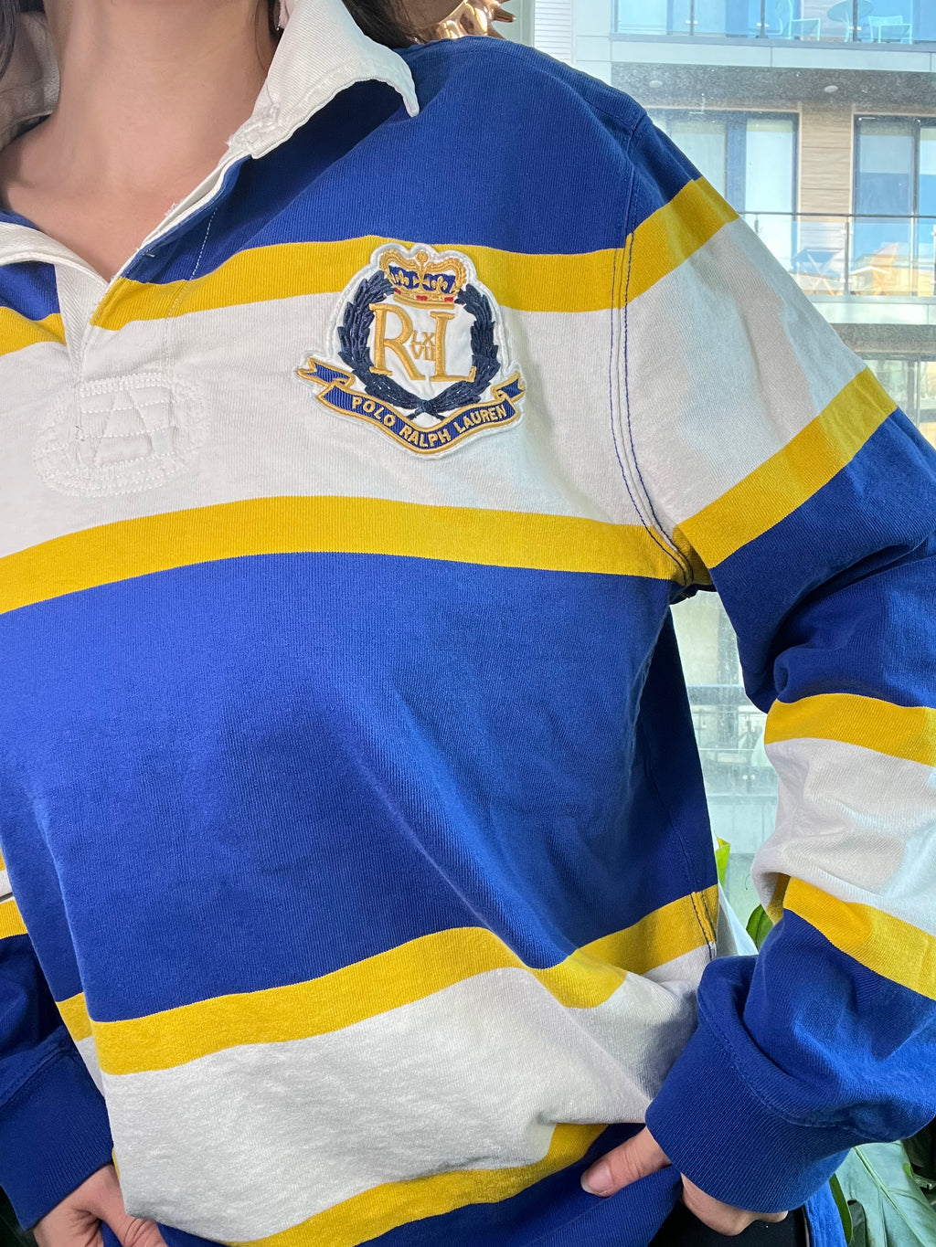 Vintage Polo Ralph Lauren Rugby Shirt - Elektra Vintage