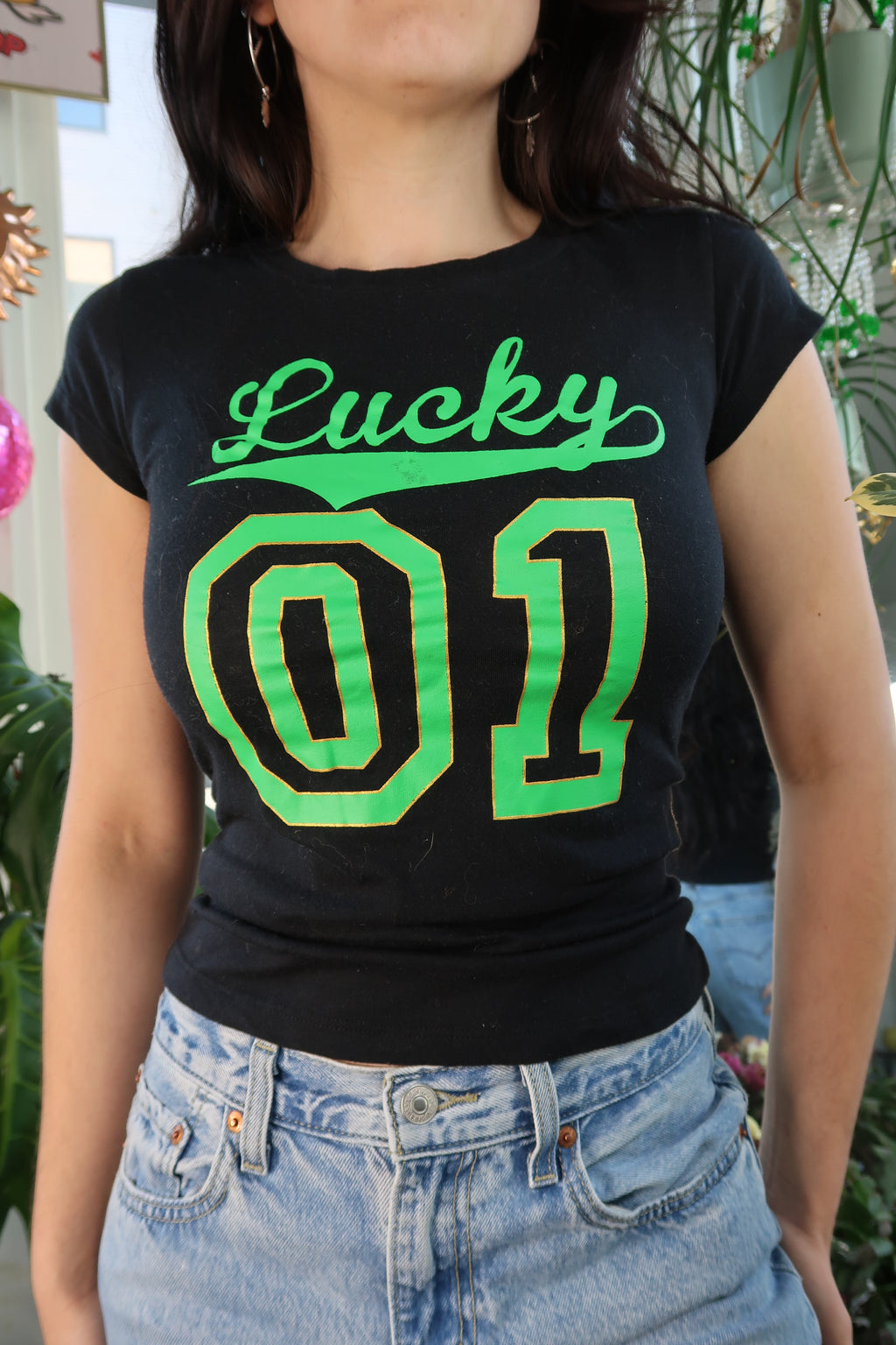 Vintage 2000s Lucky 01 Graphic Tee
