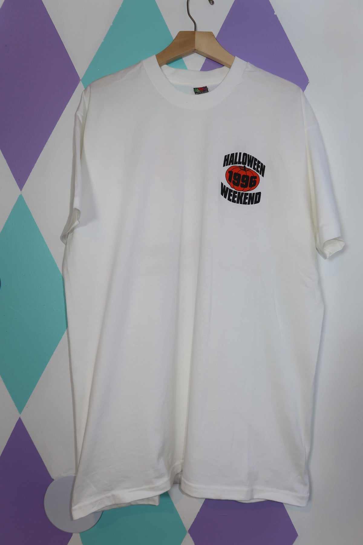 Vintage Halloween Weekend 1996 Support Your Country Graphic Tee