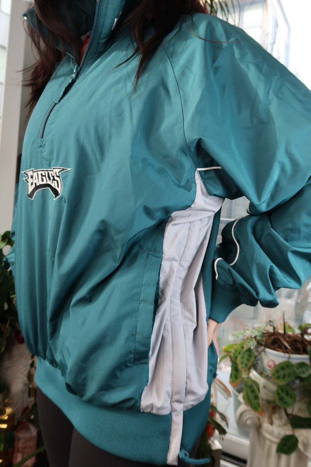 Eagles Midnight Green Windbreaker