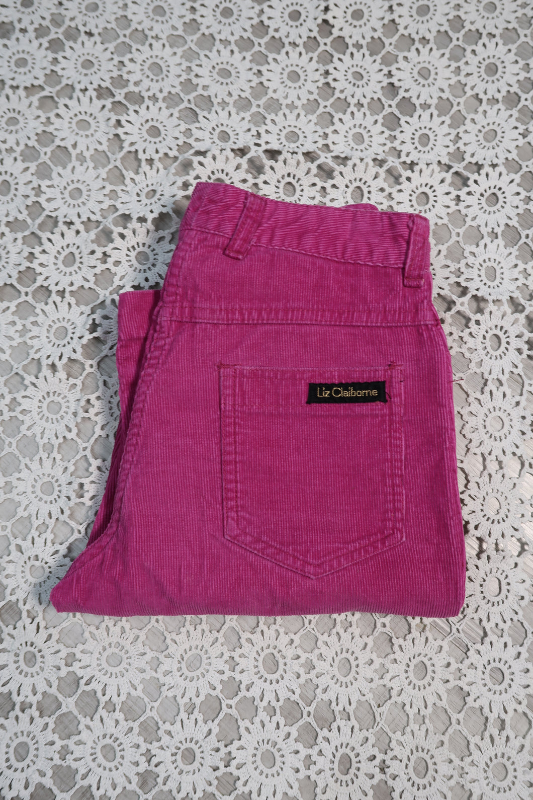 Vintage Liz Claireborne Pink Corduroy Pants