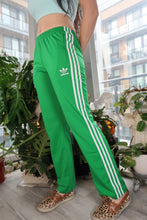 Load image into Gallery viewer, Green Adidas Track Pants
