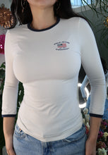 Load image into Gallery viewer, Vintage 2000s White Polo Jeans Long Sleeve Top
