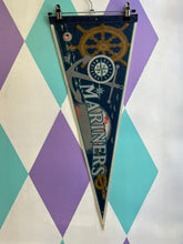 Load image into Gallery viewer, Vintage 1990s Seattle Mariners Pennant
