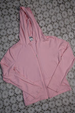 Load image into Gallery viewer, Vintage 2000s Rave Pink Zip Hoodie
