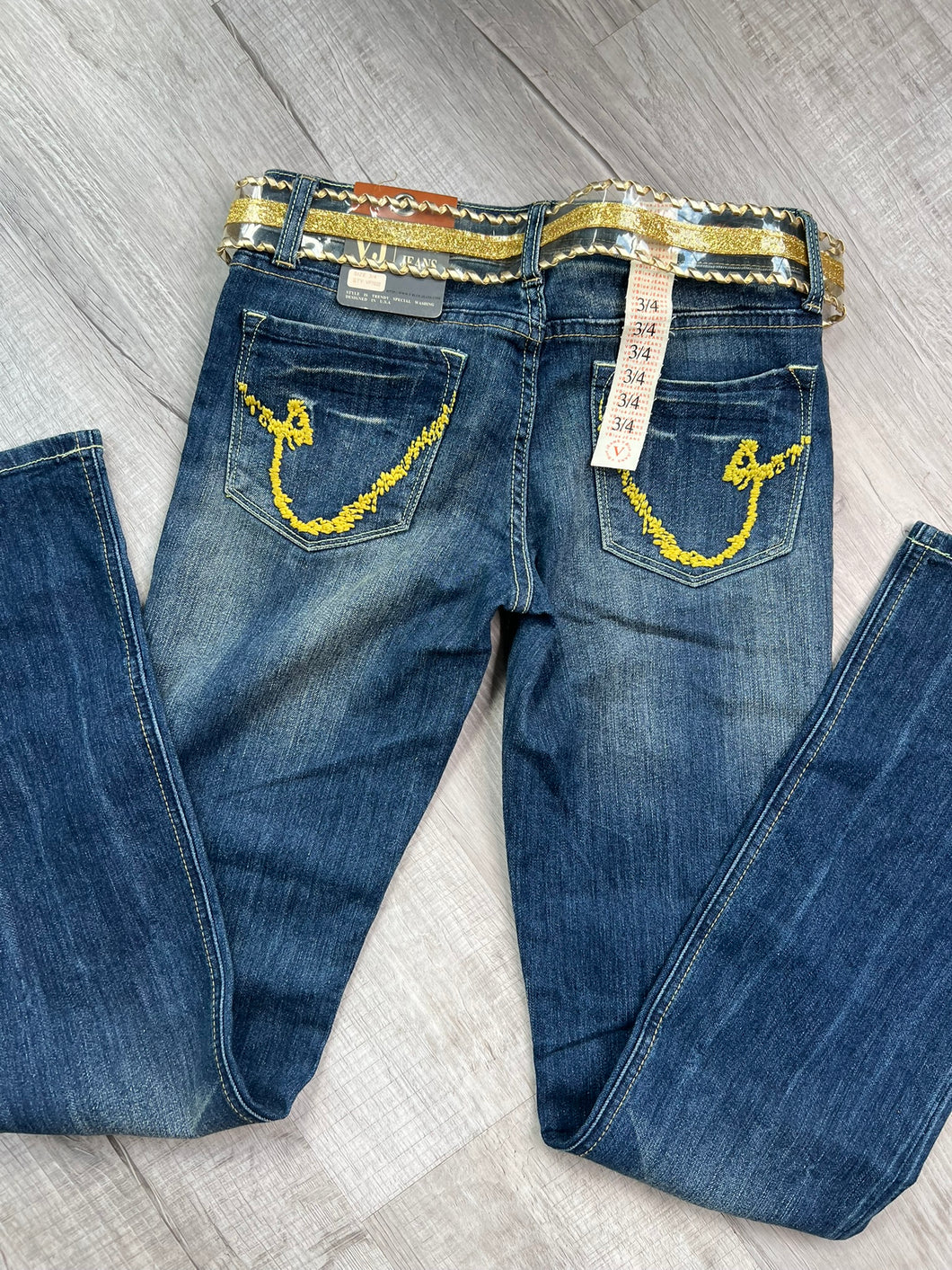 NWT 2000s Vintage Bootcut Low Rise Jeans by V Blue