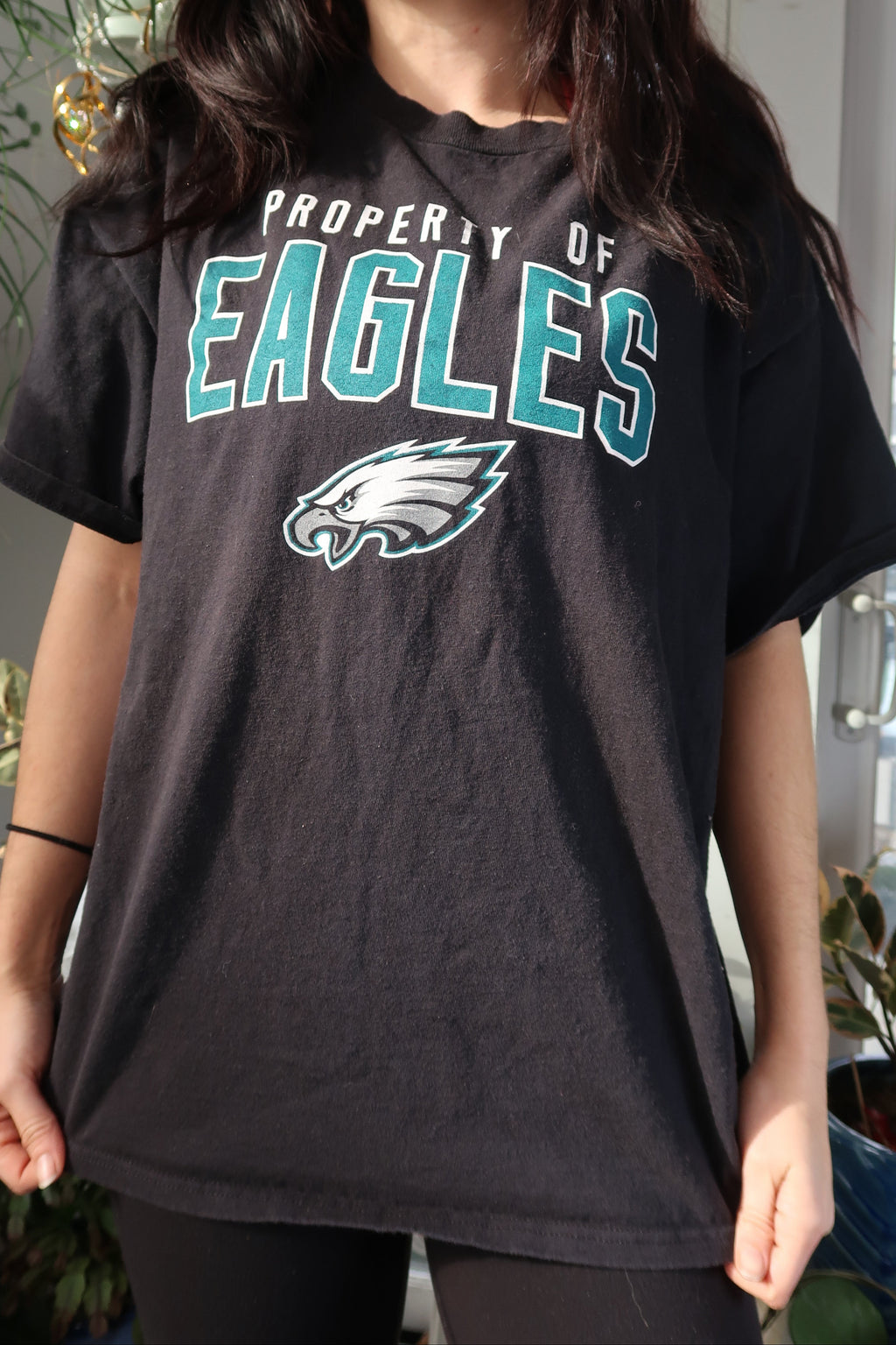 Vintage 2000s Property of Eagles Graphic Tee