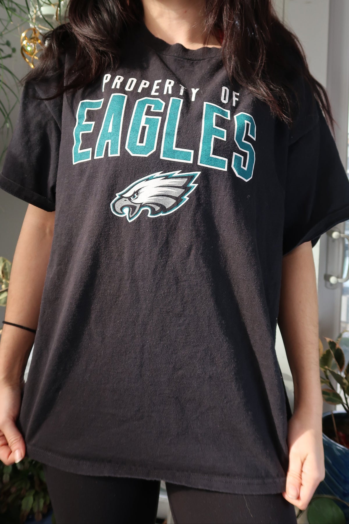 Vintage 2000s Property of Eagles Graphic Tee