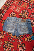 Load image into Gallery viewer, Y2K Zana Di Distressed Denim Shorts – Low Rise Cutoff Jean Shorts
