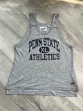 Vintage Penn State Athletics tank top by Elektra Vintage, featuring classic team logo and university colors.