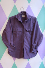 Load image into Gallery viewer, Vintage LL Bean Purple Chamois Cloth Button Down Shirt - Elektra Vintage
