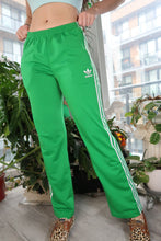 Load image into Gallery viewer, Green Adidas Track Pants
