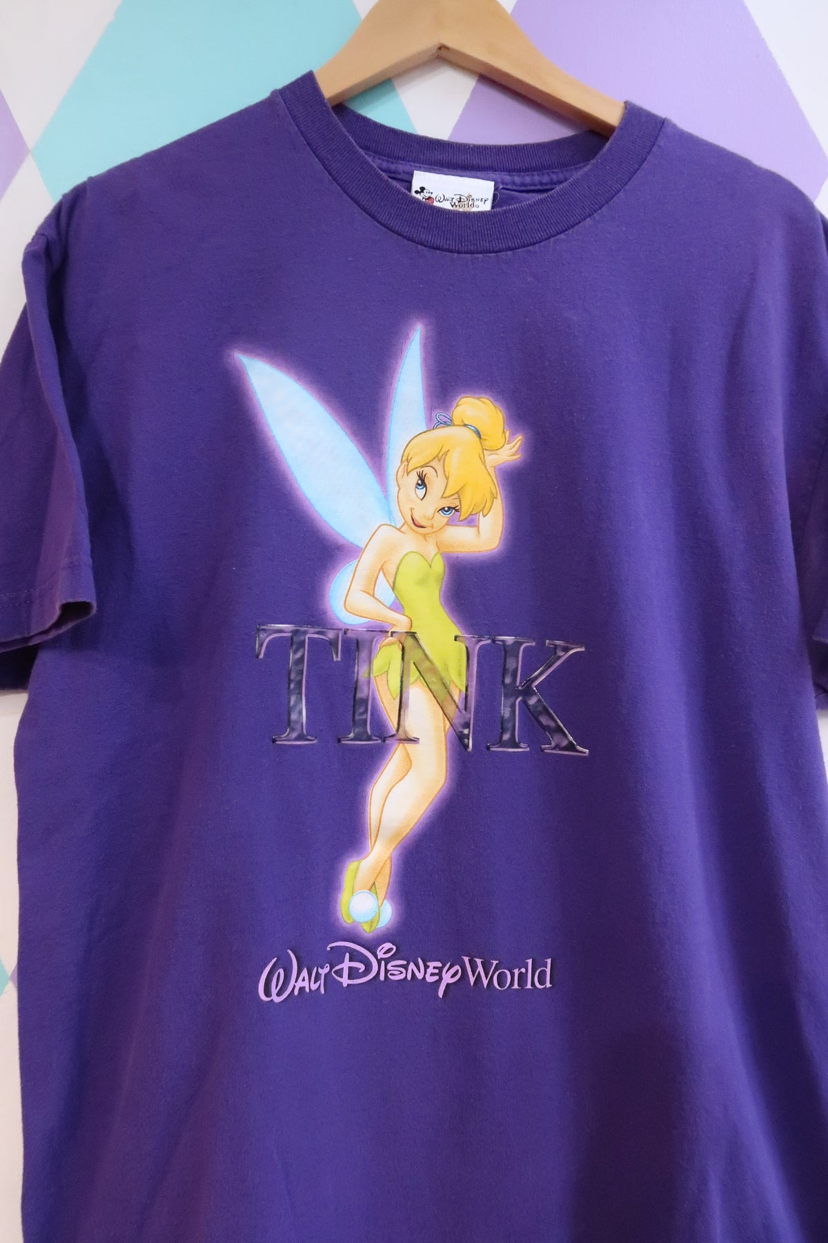 Vintage 2000s Tinker Bell Walt Disney World Graphic Tee
