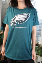 Load image into Gallery viewer, Eagles Midnight Green Graphic Tee by Fanatics
