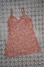 Load image into Gallery viewer, Vintage 2000s Pink Lace Top with Bow Details
