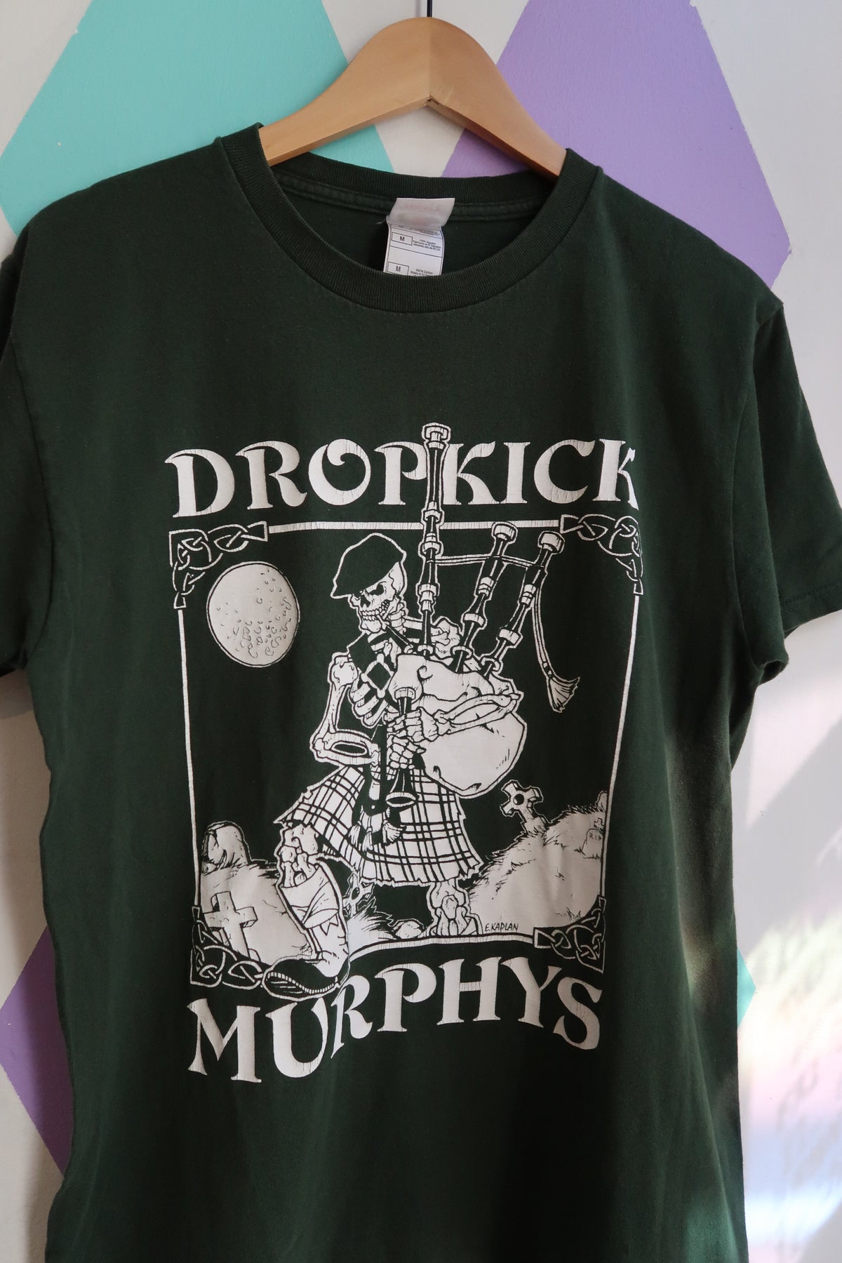 Vintage Dropkick Murphys Fields Of Athenry Graphic Tee