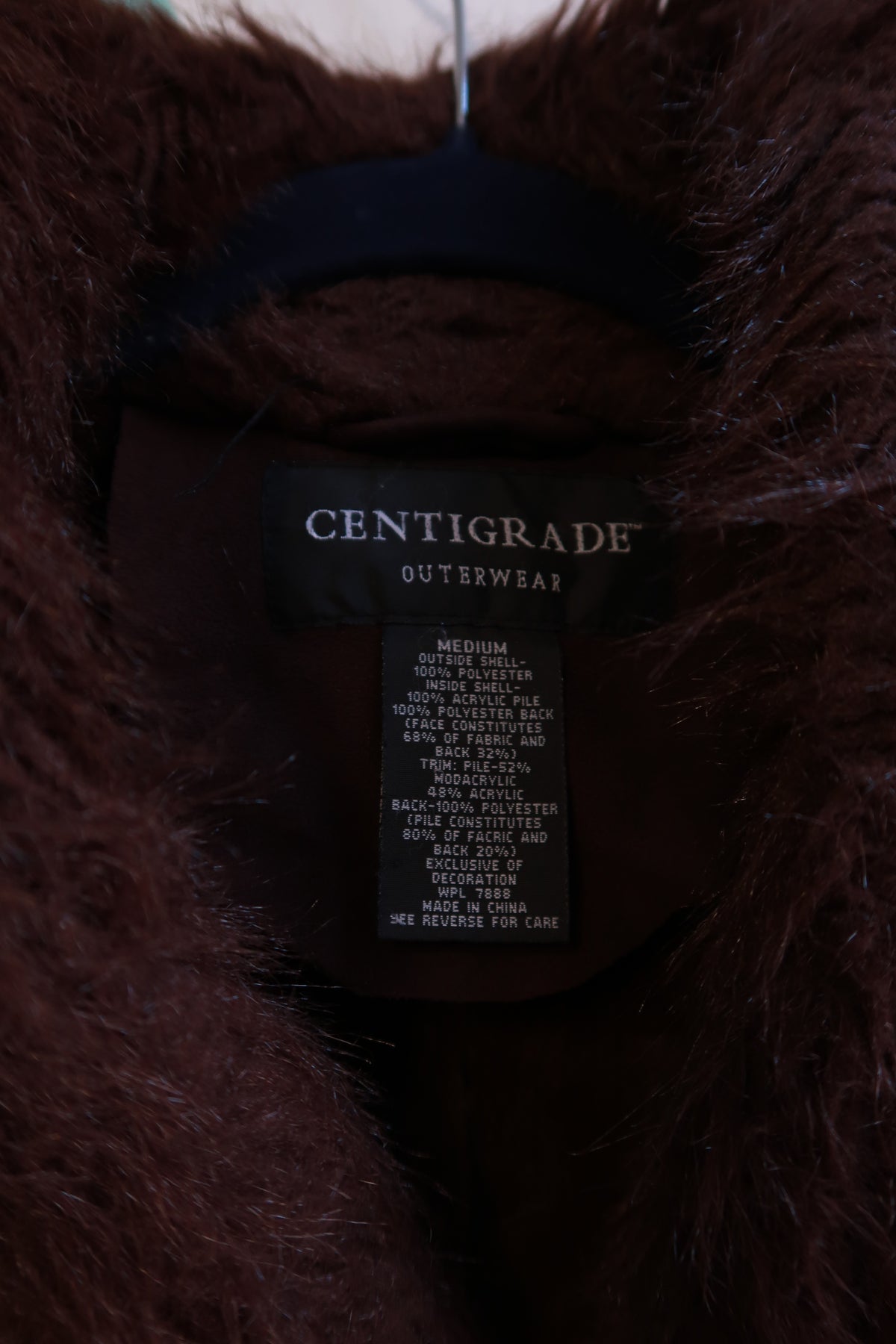 Vintage 2000s Brown Faux Fur Penny Lane Jacket