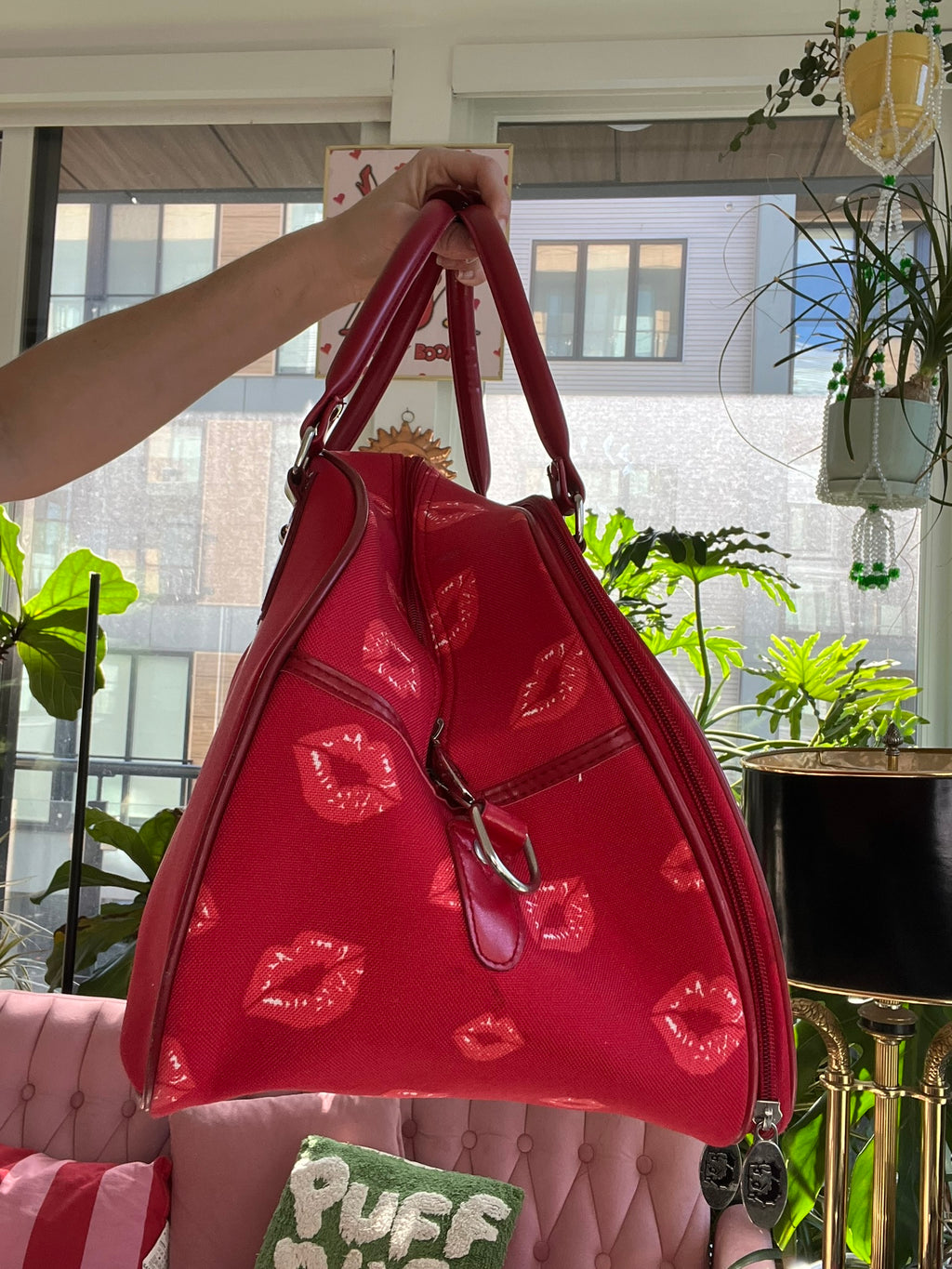 2000s Vintage Betty Boop Duffle Bag - Elektra Vintage