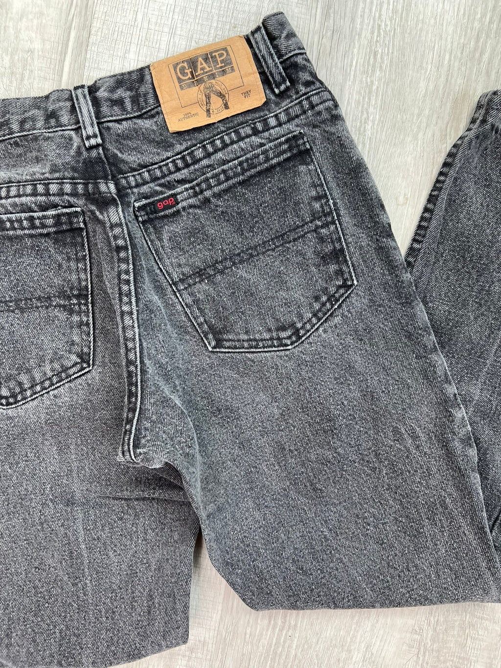 Vintage Gap Black  Denim Jeans - Elektra Vintage