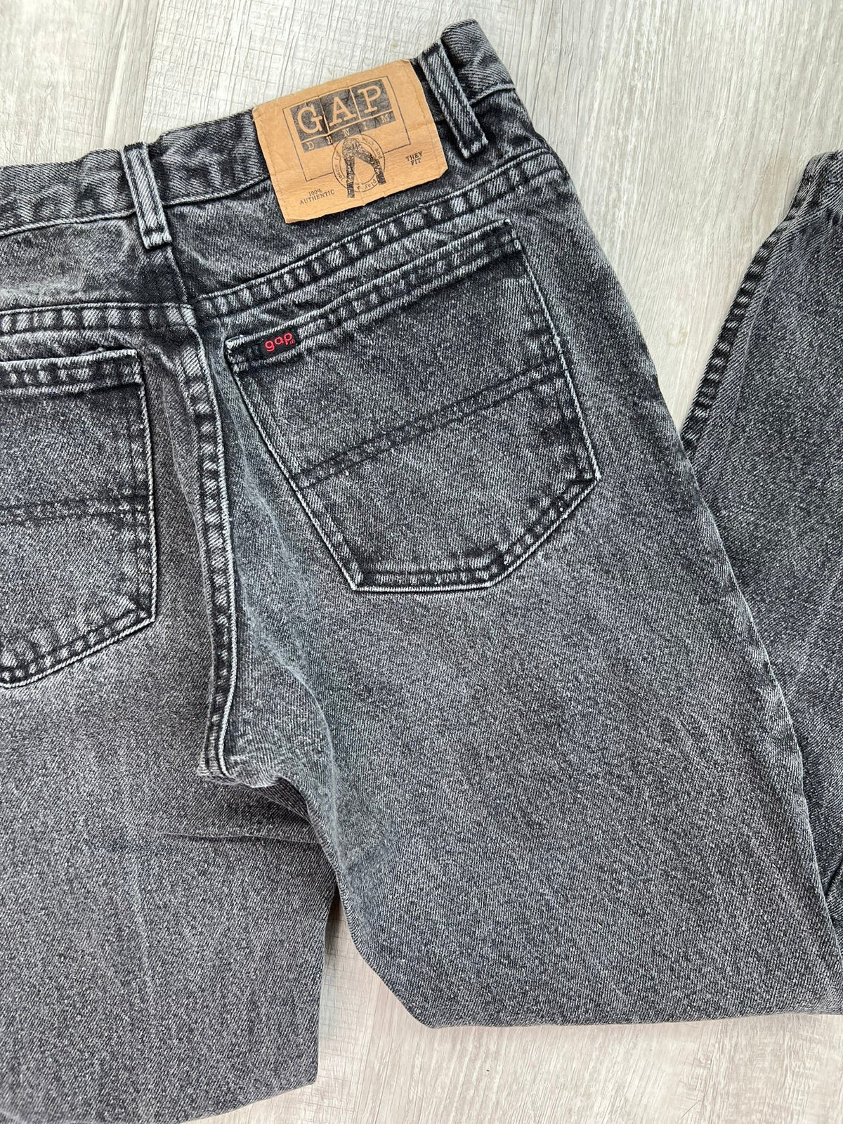 Vintage Gap Black  Denim Jeans - Elektra Vintage
