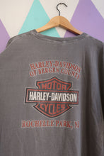Load image into Gallery viewer, 2000s Harley-Davidson Graphite Tee – Bergen County NJ Back Hit

