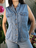 Vintage 90s  Denim Vest