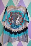 Liquid Blue Grateful Dead Buffalo 1992 Tie Dye Graphic T-Shirt