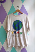 Vintage Year 2000 Earth Graphic Tee