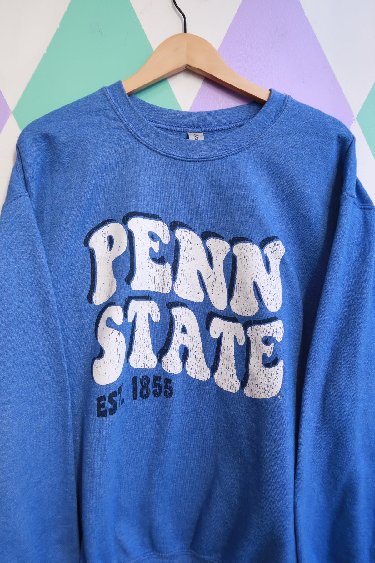 Penn State graphic crewneck sweatshirt - Elektra Vintage