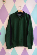 Load image into Gallery viewer, Vintage 2000s Polo Ralph Lauren Green Quarter Zip Sweater
