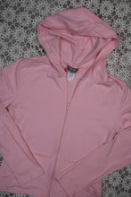 Load image into Gallery viewer, Vintage 2000s Rave Pink Zip Hoodie
