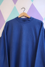 Load image into Gallery viewer, Vintage 90s Nike Royal Blue Mock Neck Sweatshirt
